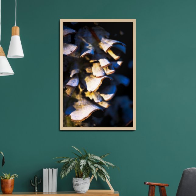 Mushrooms and Sunrise Framed Art (Living Room 2)