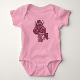 Mushrooms Baby Bodysuit