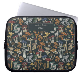 Mushrooms Cottagecore aesthetic Laptop Sleeve