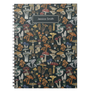 Mushrooms Cottagecore aesthetic Notebook