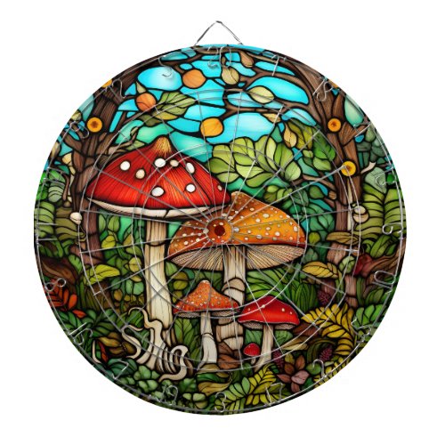 Mushrooms Dartboard