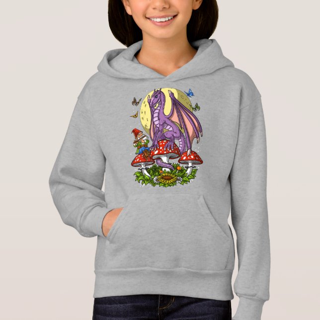 Mushrooms Dragon Hoodie (Front)