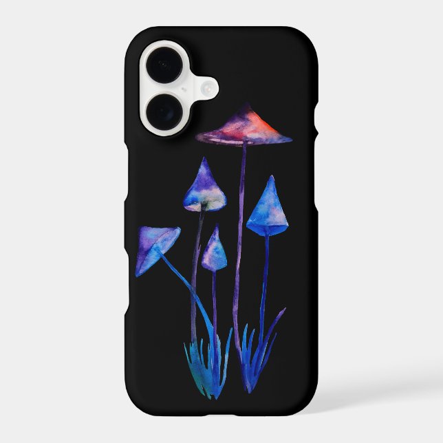 Mushrooms Drawing  Apple iPhone 8/7, Barely There Case (Back)