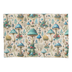 Mushrooms Fairyland Kids Pillow Case