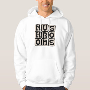 Mushrooms, Fungi Vegetable Hoodie