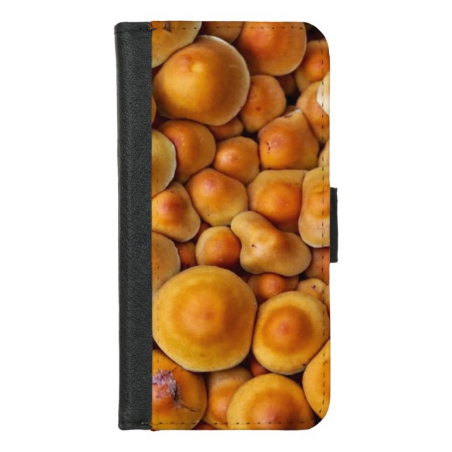 Mushrooms Fungus iPhone Wallet Case (Front)