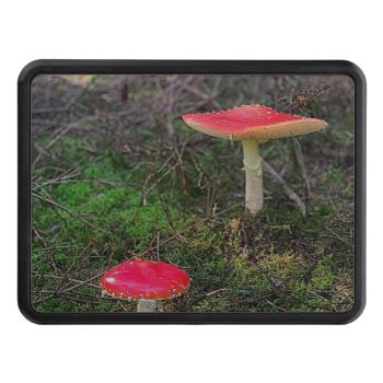 Mushrooms Hitch Cover by MehrFarbeImLeben at Zazzle