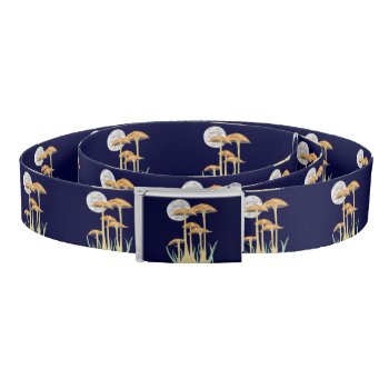 Mushrooms In Moonlight Belt by Lace9lives at Zazzle