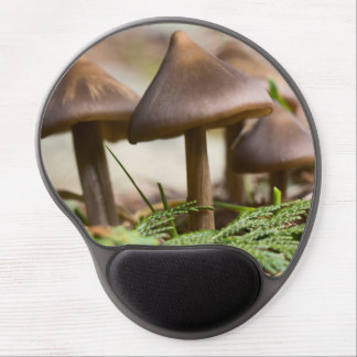 Mushrooms in the Forest  Gel Mouse Pad