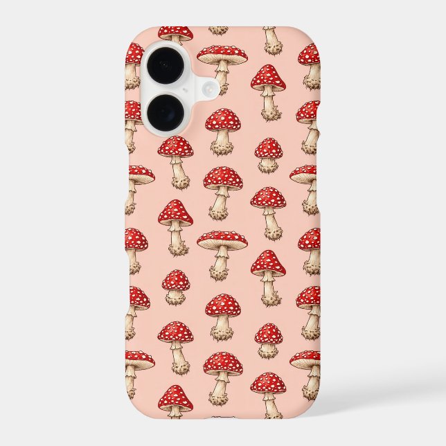 Mushrooms iPhone Case (Back)