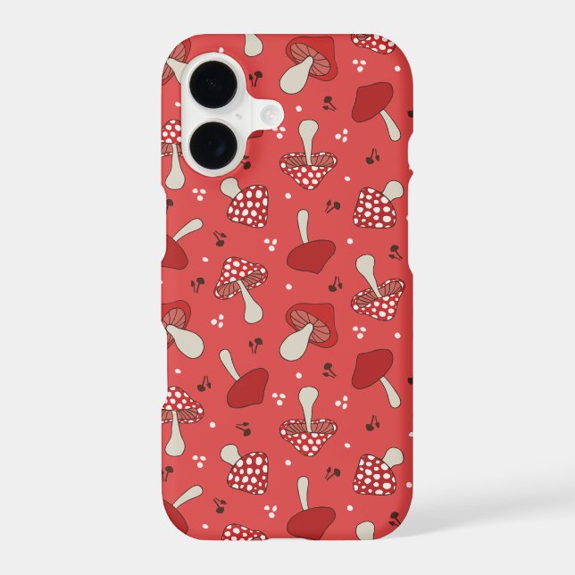 Mushrooms Iphone Case (Back)