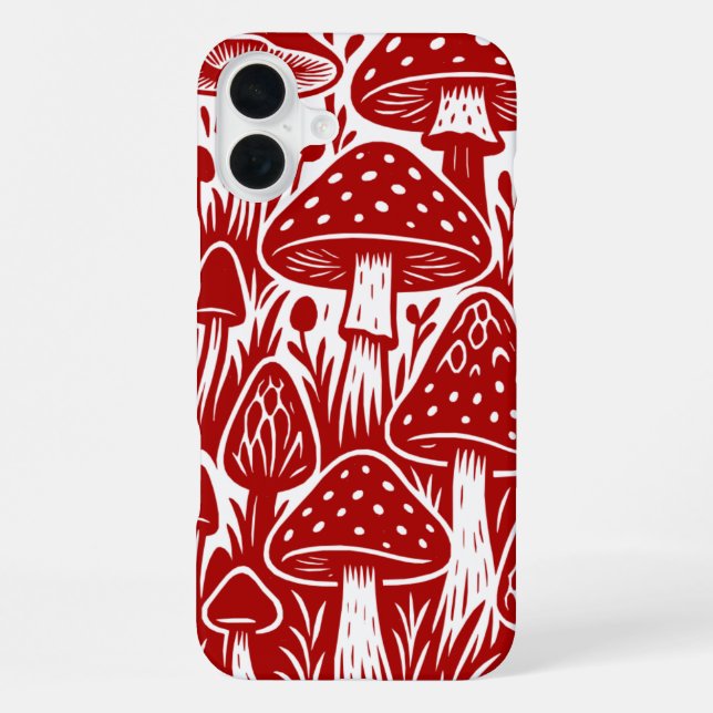 Mushrooms Iphone Case (Back)