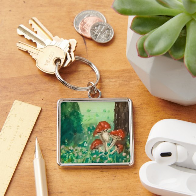 Mushrooms Keychain (Desk)
