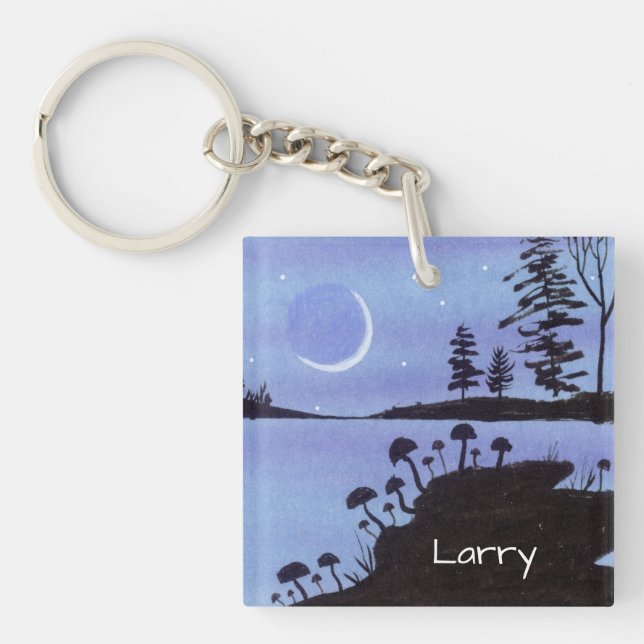 Mushrooms Keychain (Front)