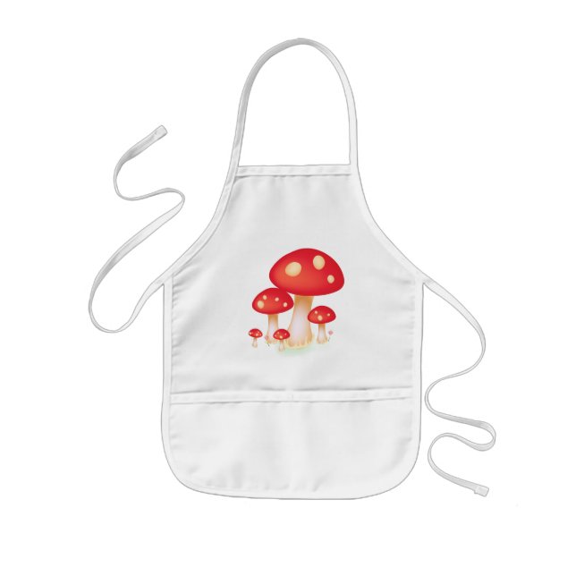 Mushrooms Kids' Apron (Front)