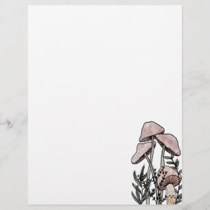 Mushrooms letterhead