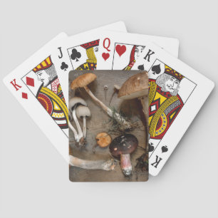 Mushrooms Love Fungi Poker Cards
