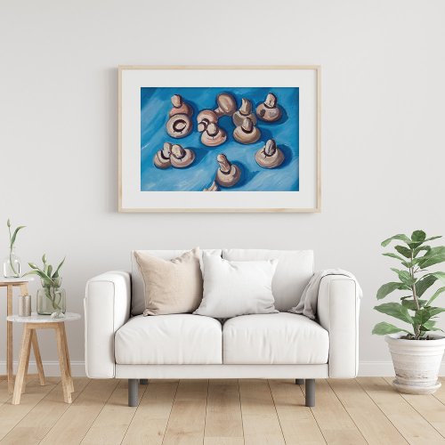 Mushrooms  Marsden Hartley Framed Art