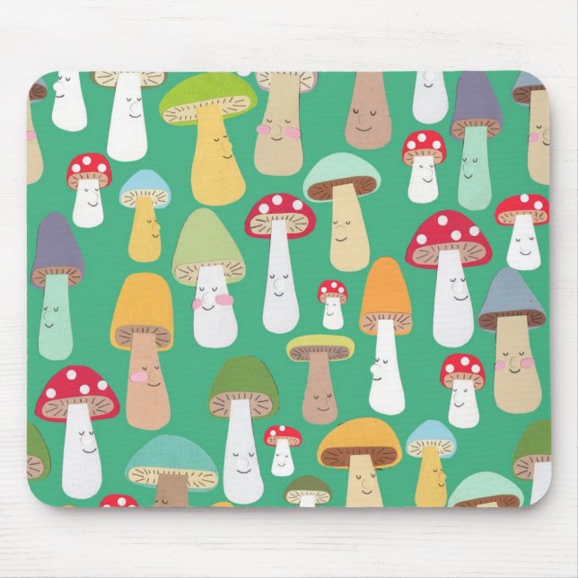 mushrooms mouse pad (Front)