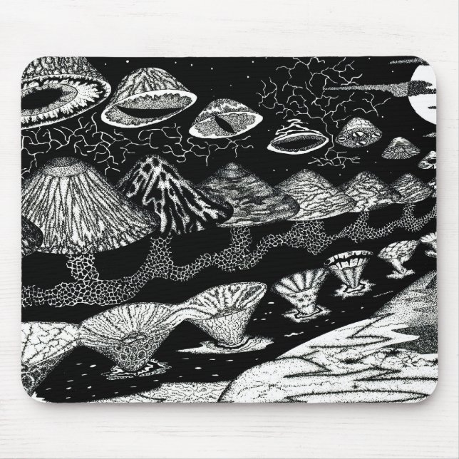 Mushrooms Mouse Pad (Front)