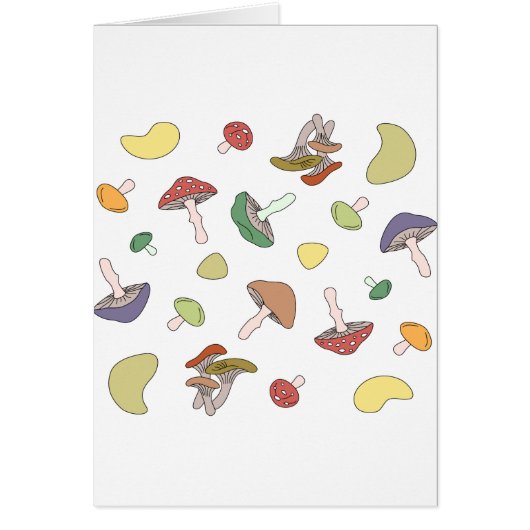 Mushrooms Pattern Cards (Front)