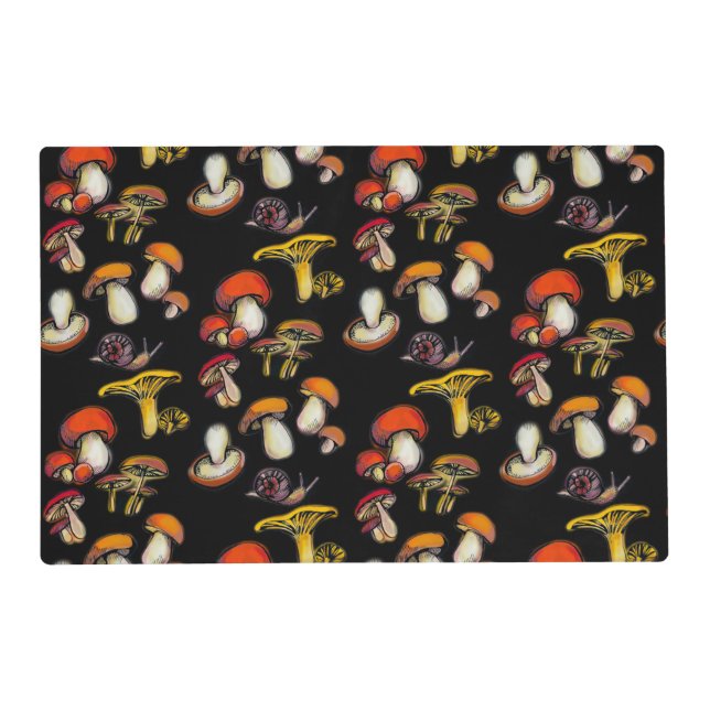 Mushrooms Placemat (Front)