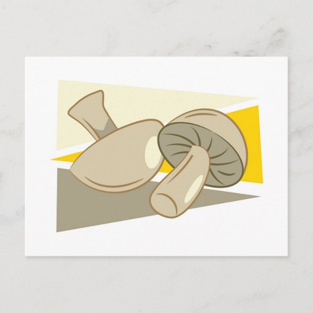 Mushrooms Postcard (Front)