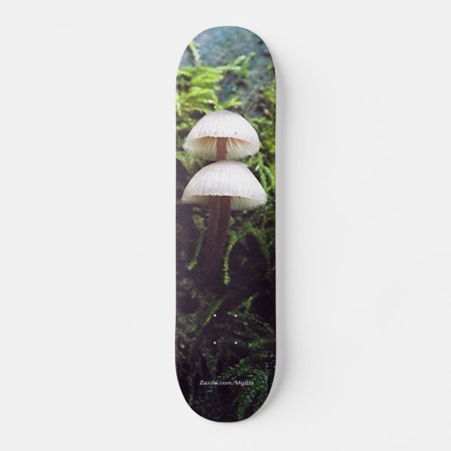 Mushrooms Skateboard Deck (Front)