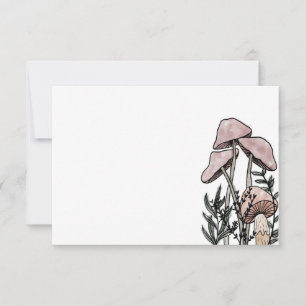 Mushrooms Thank You Card