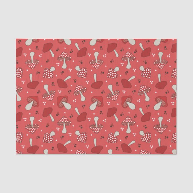 Mushrooms Tissue Paper (Front)