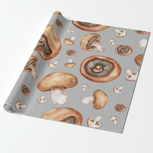 Mushrooms Wrapping Paper