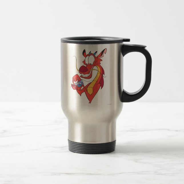 Mushu and Cri-kee Travel Mug (Right)