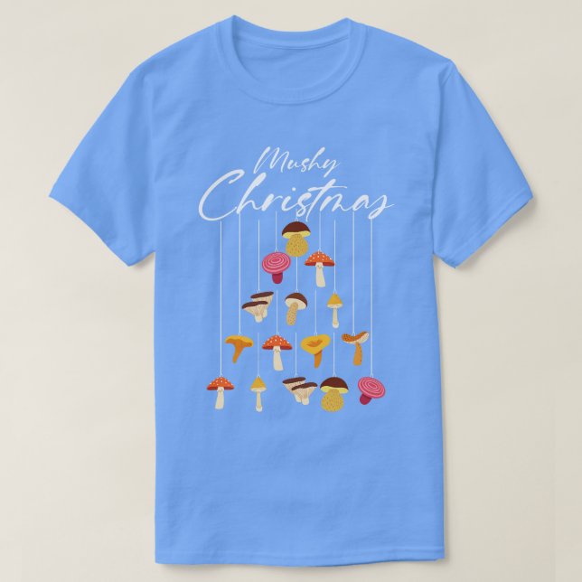 Mushy Christmas Men Women Kids Funny Ugly Christma T-Shirt (Design Front)