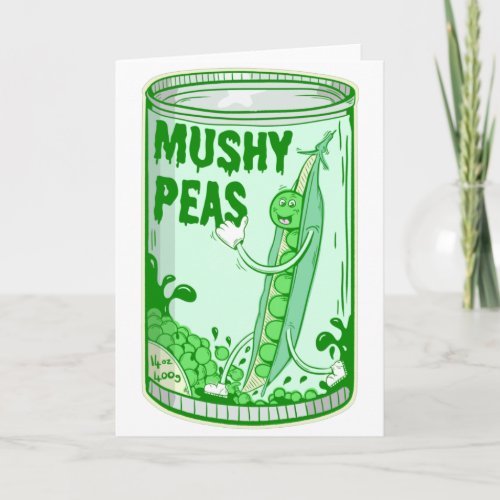Mushy Peas Card