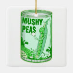 Mushy Peas Ceramic Ornament at Zazzle