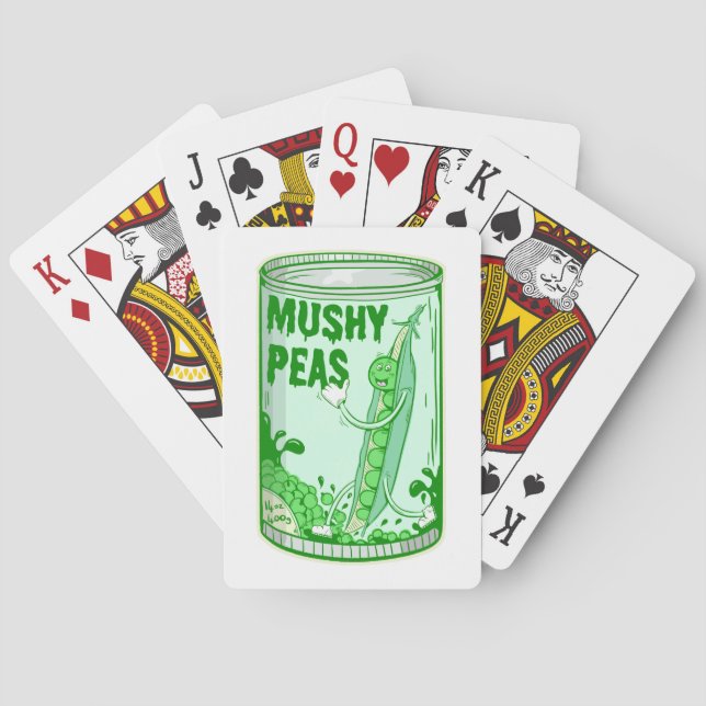 Mushy Peas Poker Cards (Back)