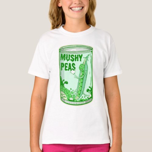 Mushy Peas pop art T_Shirt
