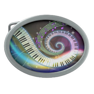Music 1 Belt Buckle