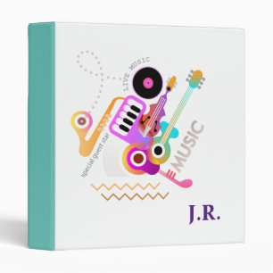 Music  3 ring binder