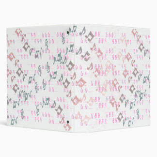 MUSIC 3 RING BINDER