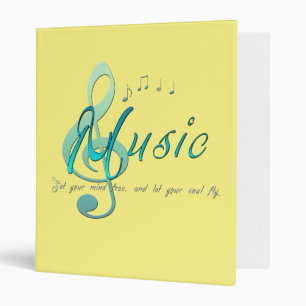 Music 3 Ring Binder
