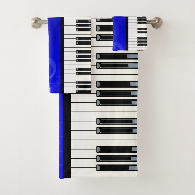 Music 6 Bathroom Towel Set (Insitu)