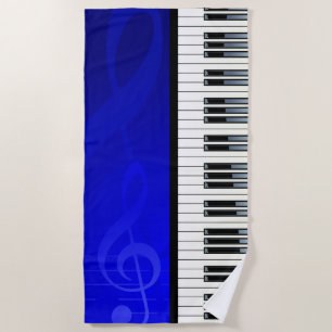 Music 6 Beach Towels