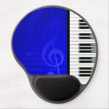 Music 6 Gel Mousepad by Ronspassionfordesign at Zazzle