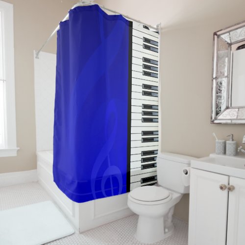 Music 6 Shower Curtain