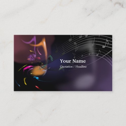 Music 7 Business Card