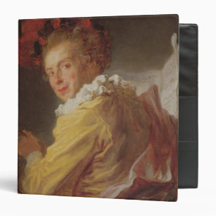 Music, a portrait of Monsieur de la Breteche 3 Ring Binder