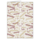 Music Aficionado Typography Pattern (Front)