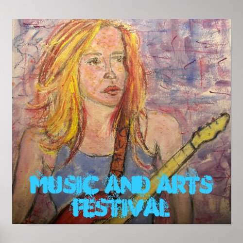 Music and Arts Festival Poster