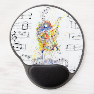 Music and Dance - Gel Mouse Pad